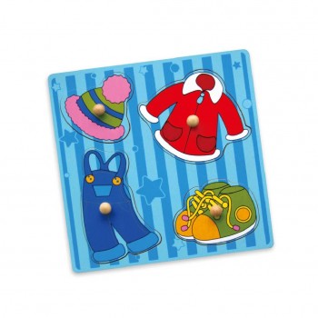 Wooden Flat Puzzle (Set of 3)