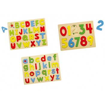 Alphabet & Numerical Puzzle (Set of 3)