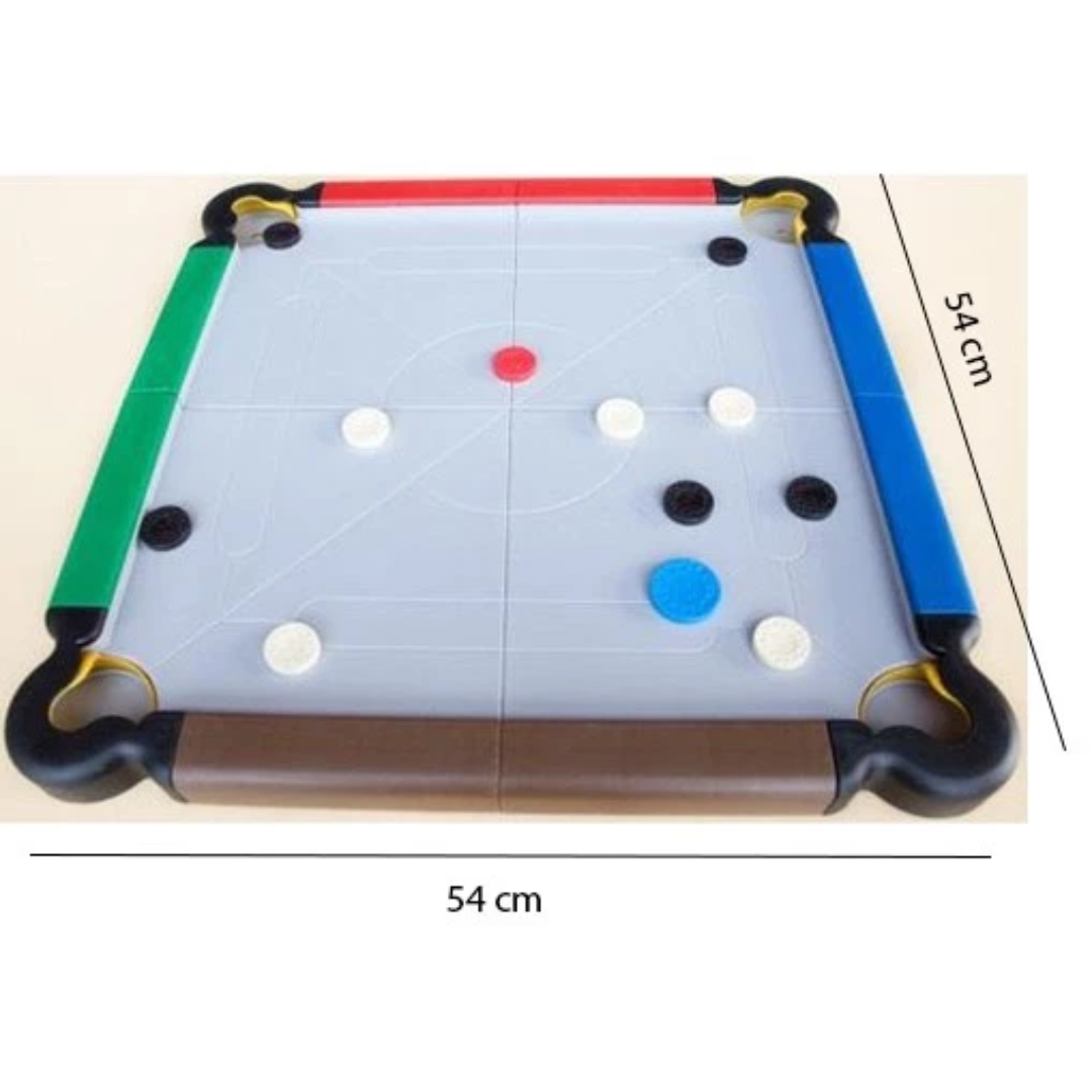 SPM Carrom Foldable Plastic Board, Gift set - Image 2