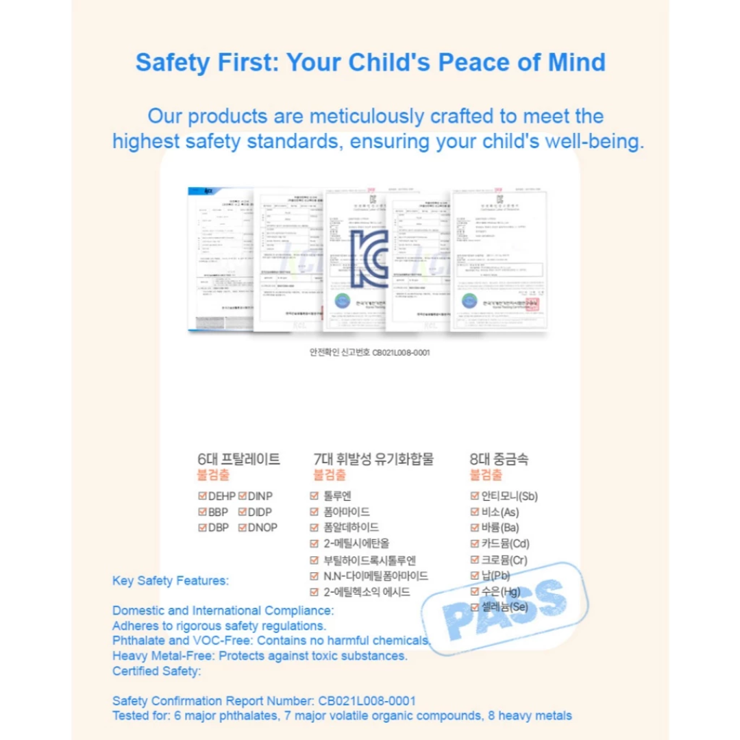 Anuri - Korea Antibacterial Folder Baby Mat - Image 9