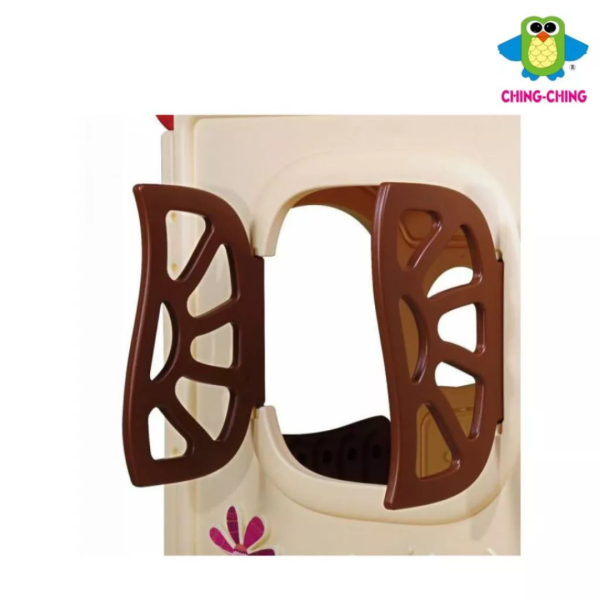 Ching Ching - Rumah Main Kanak Kanak Dalaman Luar , Mushroom Play House Indoor And Outdoor Playhouse (Ready Stock) Made In Taiwan - Image 3