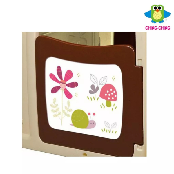 Ching Ching - Rumah Main Kanak Kanak Dalaman Luar , Mushroom Play House Indoor And Outdoor Playhouse (Ready Stock) Made In Taiwan - Image 4