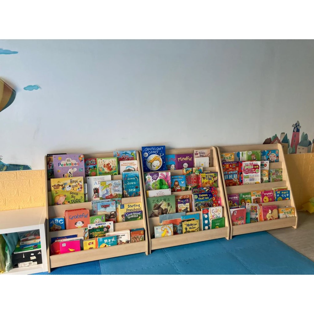 Bookshelf, Rak Buku Tadika Taska , Library Shelf For Home, School, Clinic, Childcare Center - Image 3