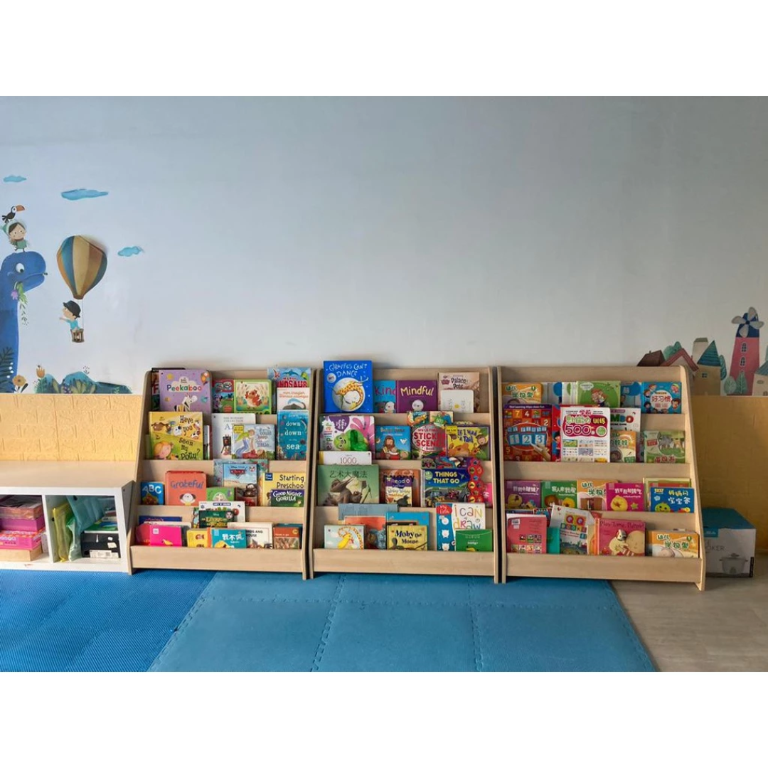 Bookshelf, Rak Buku Tadika Taska , Library Shelf For Home, School, Clinic, Childcare Center - Image 4