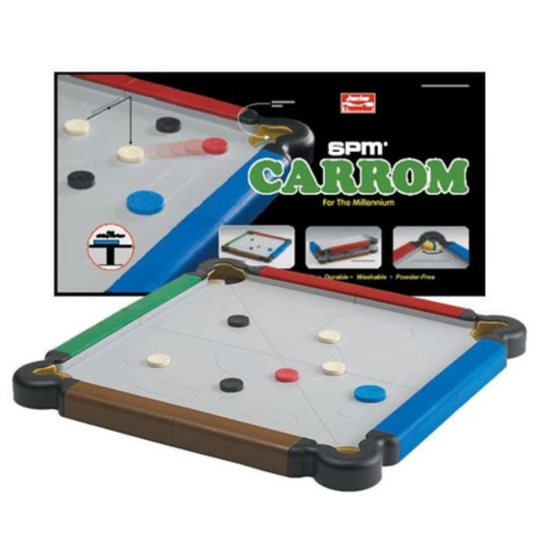 SPM Carrom Foldable Plastic Board, Gift set