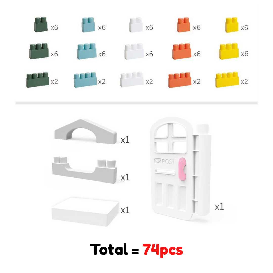 Haenim - Super Big Blocks, Giant Blocks For Tadika And Taska Premium Quality (Made In Korea) Ready Stock - Image 2