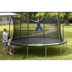 Jumpking Usa Trampoline 14’ Great For Children And Adults