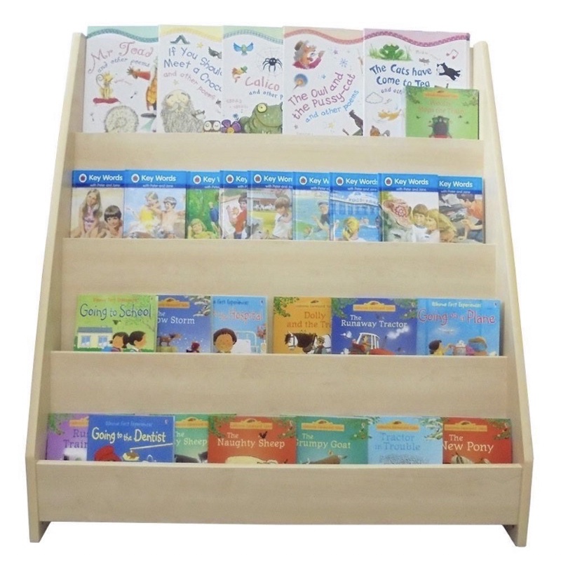 Bookshelf, Rak Buku Tadika Taska , Library Shelf For Home, School, Clinic, Childcare Center