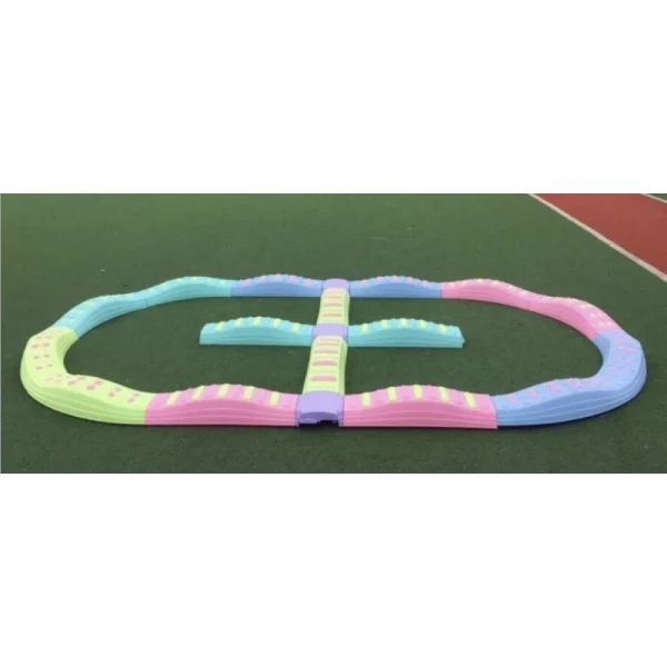 Tactile Balance Board for indoor activities Sensory equipment, peralatan terapi, set of 20pcs - Image 4