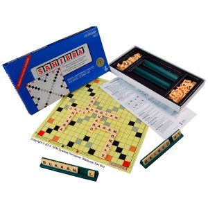 Board Game crossword Sahibba - Bahasa Malaysia and Bahasa English 2 in 1 Economy