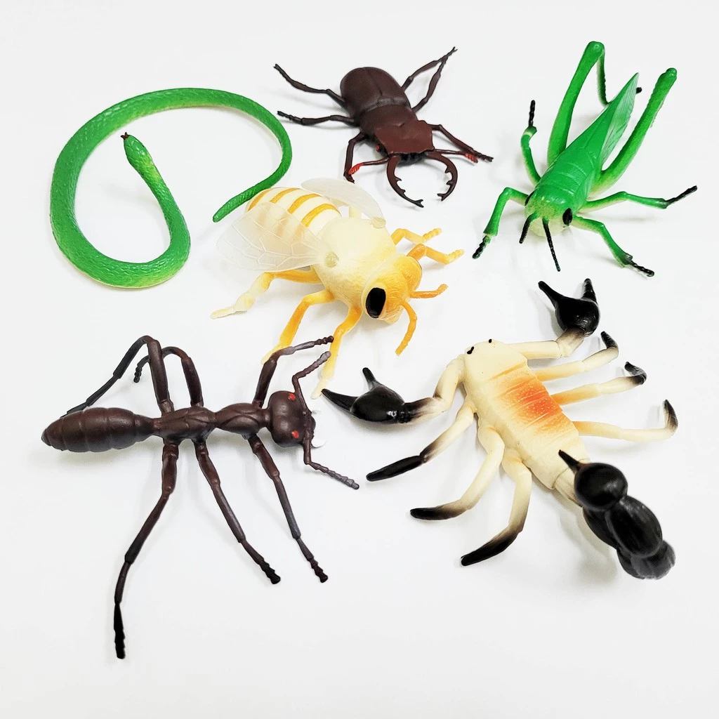 Animal Figure miniatures Toys Farm animals Playset Set Mainan Haiwan Simulated Animal Figure Dinasaur Insect - Image 4