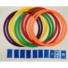 Lattice Jumping, Hooping Scotch, Ideal for Indoor /Outdoor Physical Activities 10 pcs - Image 6