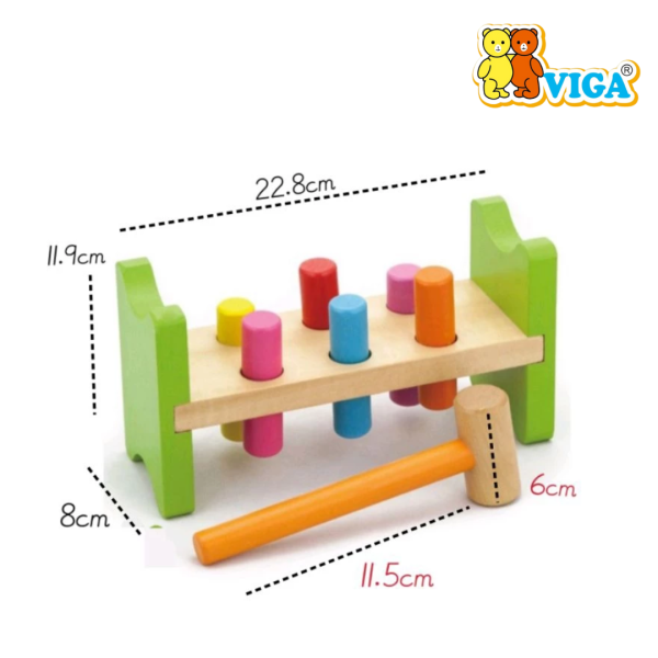 Viga Toys - Pound-a-Peg - Image 2