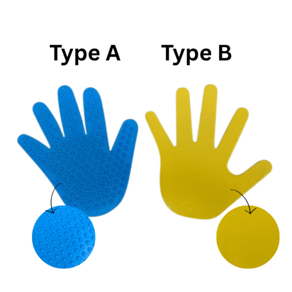 Hand / Foot Prints for Sensorial Training - Set of 4 pairs / Set of 6 pairs - Image 2