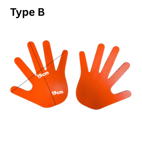 Hand / Foot Prints for Sensorial Training - Set of 4 pairs / Set of 6 pairs - Image 7