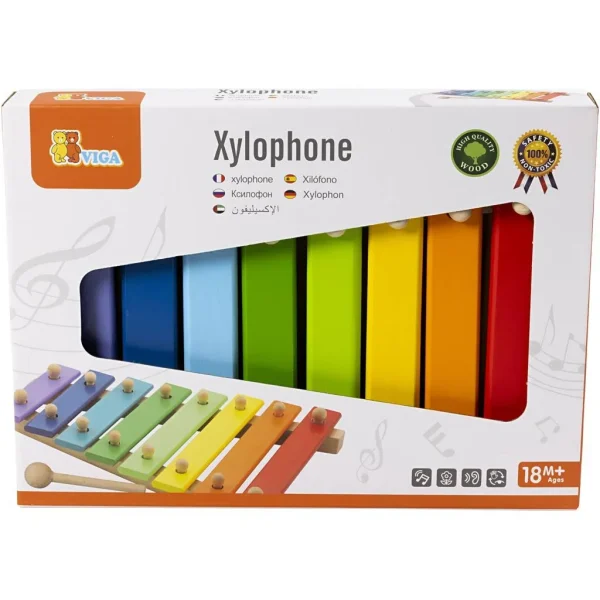 Viga Wooden Xylophone - Musical Toys & Early Learning & Educational Toys - Image 2