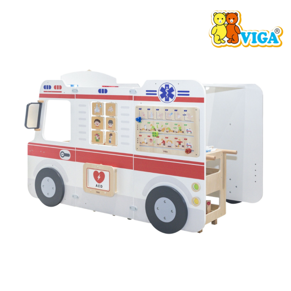 Viga Super Ambulance - Pretend Play Ambulance Play Set | Role Playing - Image 5
