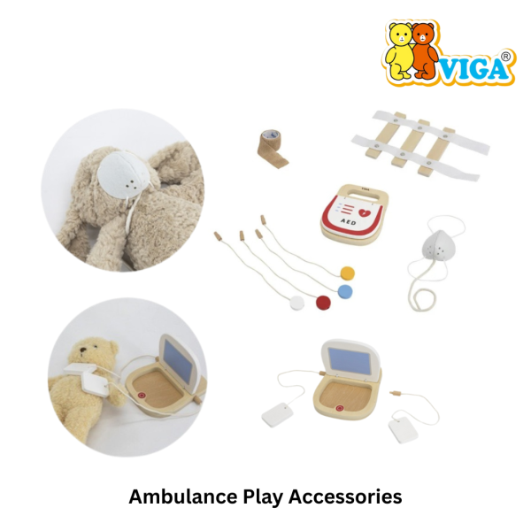 Viga Super Ambulance - Pretend Play Ambulance Play Set | Role Playing - Image 3