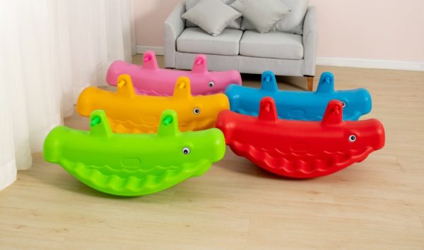 ZK04401 Whale Seesaw – Fun Toddler Rocking Toy for Boys & Girls, Safe Plastic Seesaw for Home or Playground