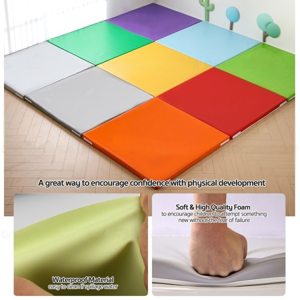 Soft PVC Mat / Tilam PVC Taska -  Ideal for Taska/Nursery Naps | Easy to Clean | - Image 3