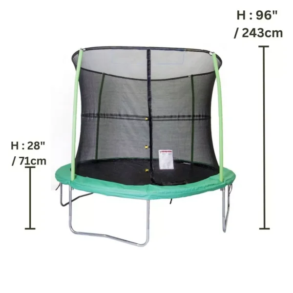 JumpKing USA 10' Trampoline (Dia 305cm) - Arrow Combo - Image 2
