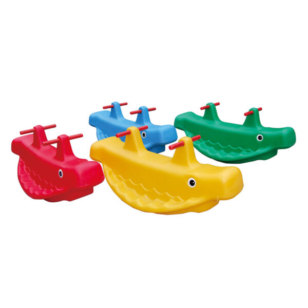 ZK04401 Whale Seesaw – Fun Toddler Rocking Toy for Boys & Girls, Safe Plastic Seesaw for Home or Playground - Image 3