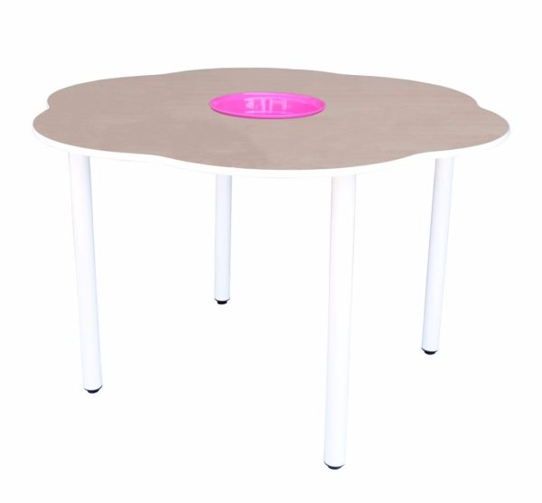 4' Flower Shaped Manipulatives Table (H: 76cm)