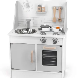 Grey Kitchen with Accessories