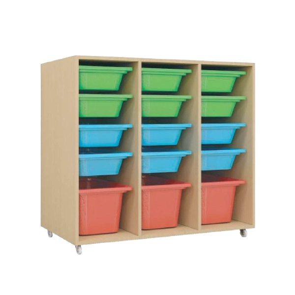 Manipulatives Storage wt 12S 3L Fancy Trays