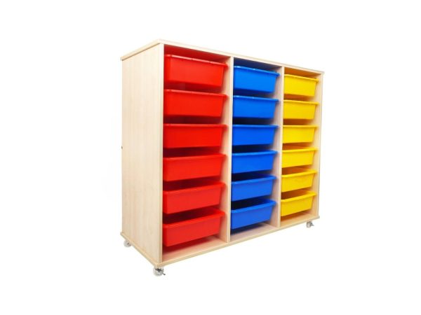18 Tray Manipulatives Storage Shelf (18 Normal Tray)