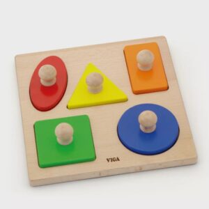 Viga Giant Shapes Knob Puzzle