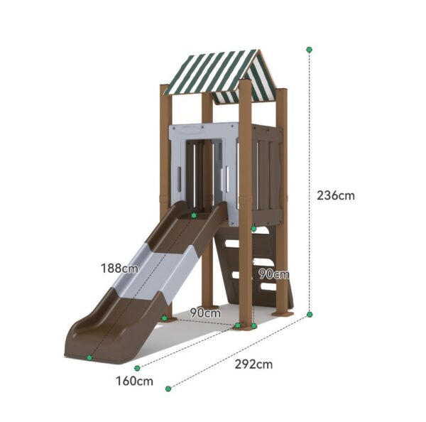 Jungle Roof Explorer Slide