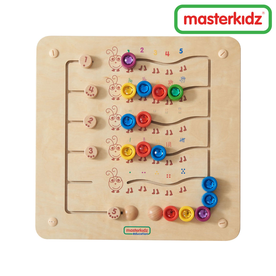 Masterkidz - 1-5 Numbers and Quantity Learning Caterpillars