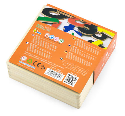 Viga Wooden Magnetic Numbers (37 pcs) - Image 2
