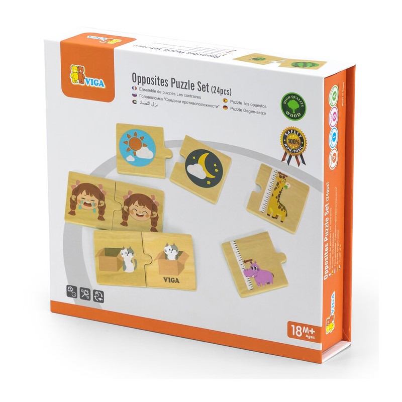 Viga Farm to Table Puzzle Set