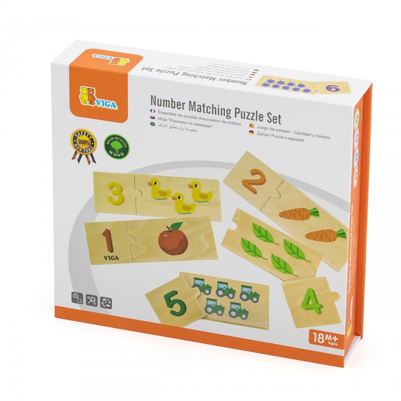 Viga Number matching Puzzle Set - Image 3