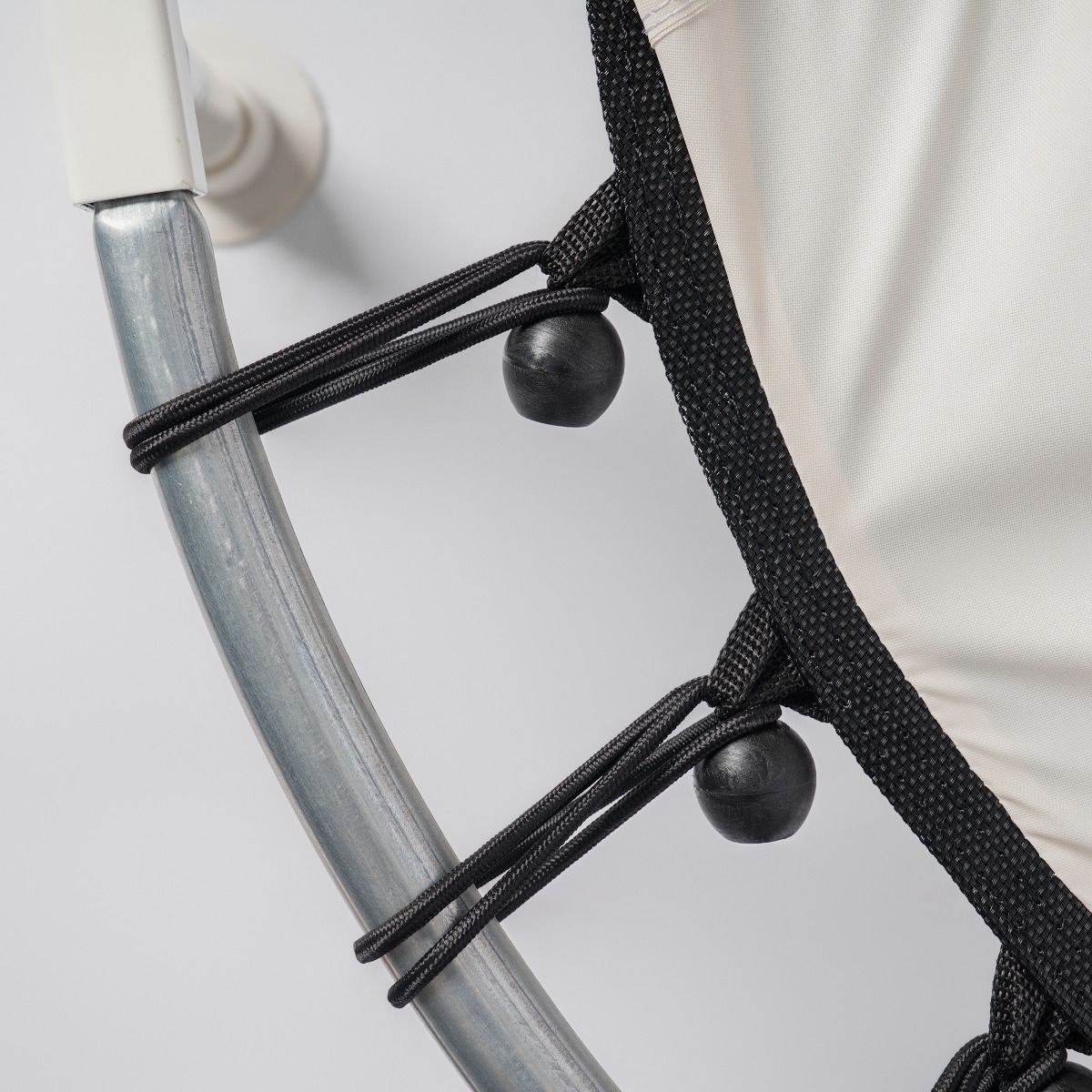 Jumpking Trampoline 36" bouncer with curve handle Ivory White Bouncer - Beige handle foam - Image 8