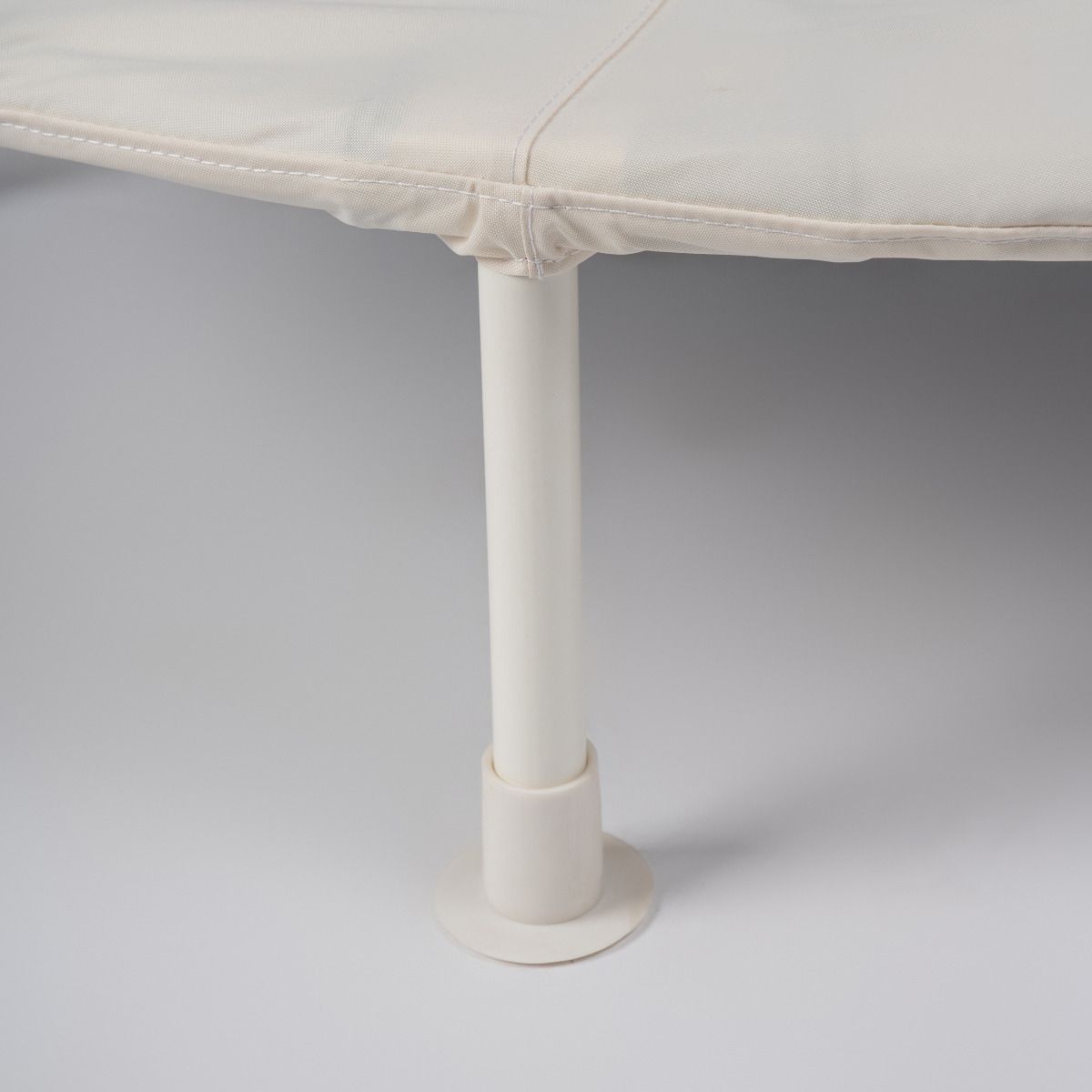 Jumpking Trampoline 36" bouncer with curve handle Ivory White Bouncer - Beige handle foam - Image 3