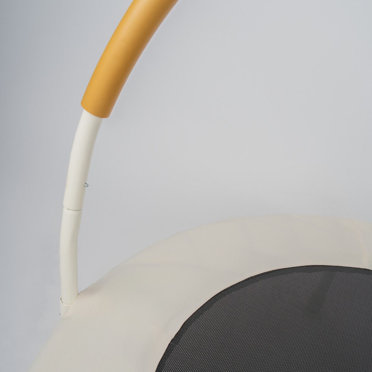Jumpking Trampoline 36" bouncer with curve handle Ivory White Bouncer - Beige handle foam - Image 6