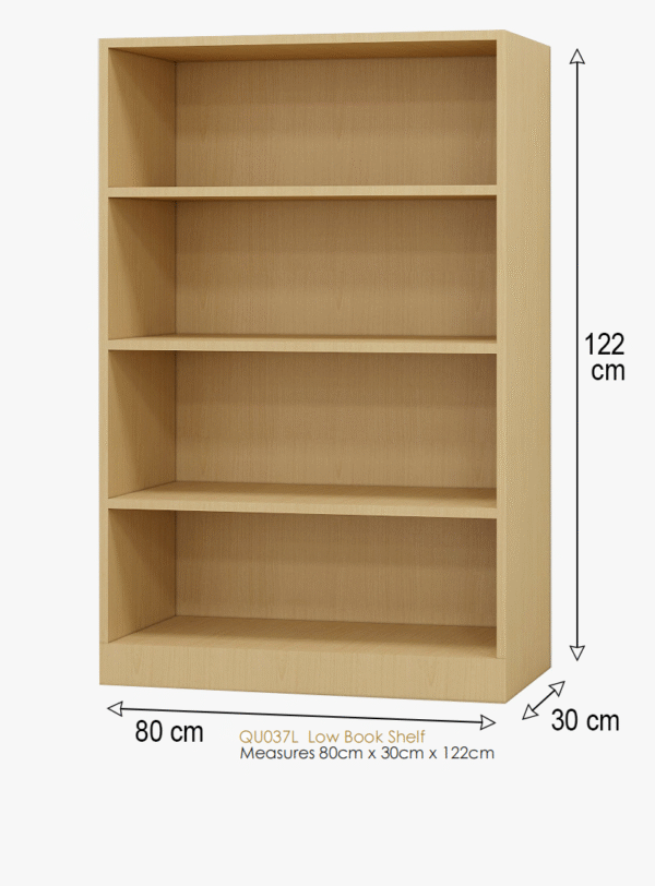 Low Book Shelf  QU037L - Image 2