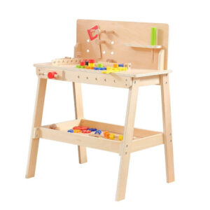 Viga Tool Bench Set - Wooden Pretend Play