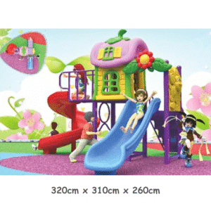 Integrated Outdoor Playground | 320cm x 310cm x 260 cm