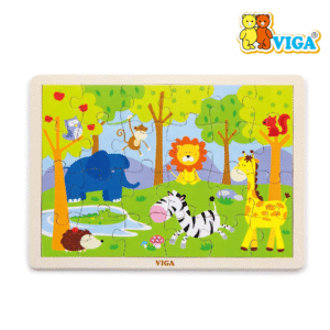 Viga - 24pcs Jigsaw Puzzle - Safari
