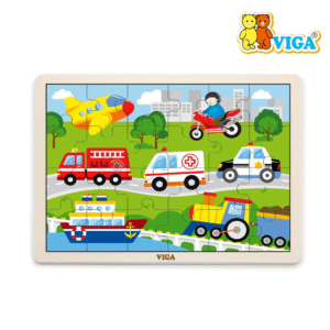 Viga - 24pcs Jigsaw Puzzle - Transportation