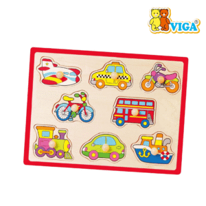 Viga - Knob Puzzle - Transports