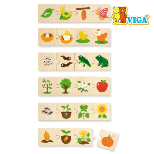 Viga - Learning Puzzle - Growing Puzzle Set