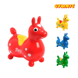 GYMNIC® RODY Inflatable Bouncing Horse Ride-On Animal Toy for Kids Balance & Motor Skills Play