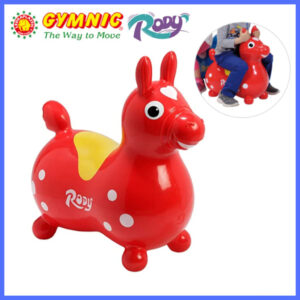 GYMNIC® RODY Inflatable Bouncing Horse Ride-On Animal Toy for Kids Balance & Motor Skills Play