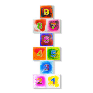 Number Liquid Floor Tiles – Educational Sensory Tiles