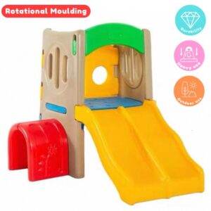 Twin Slides Tunnel Climber ( Indoor & Outdoor)